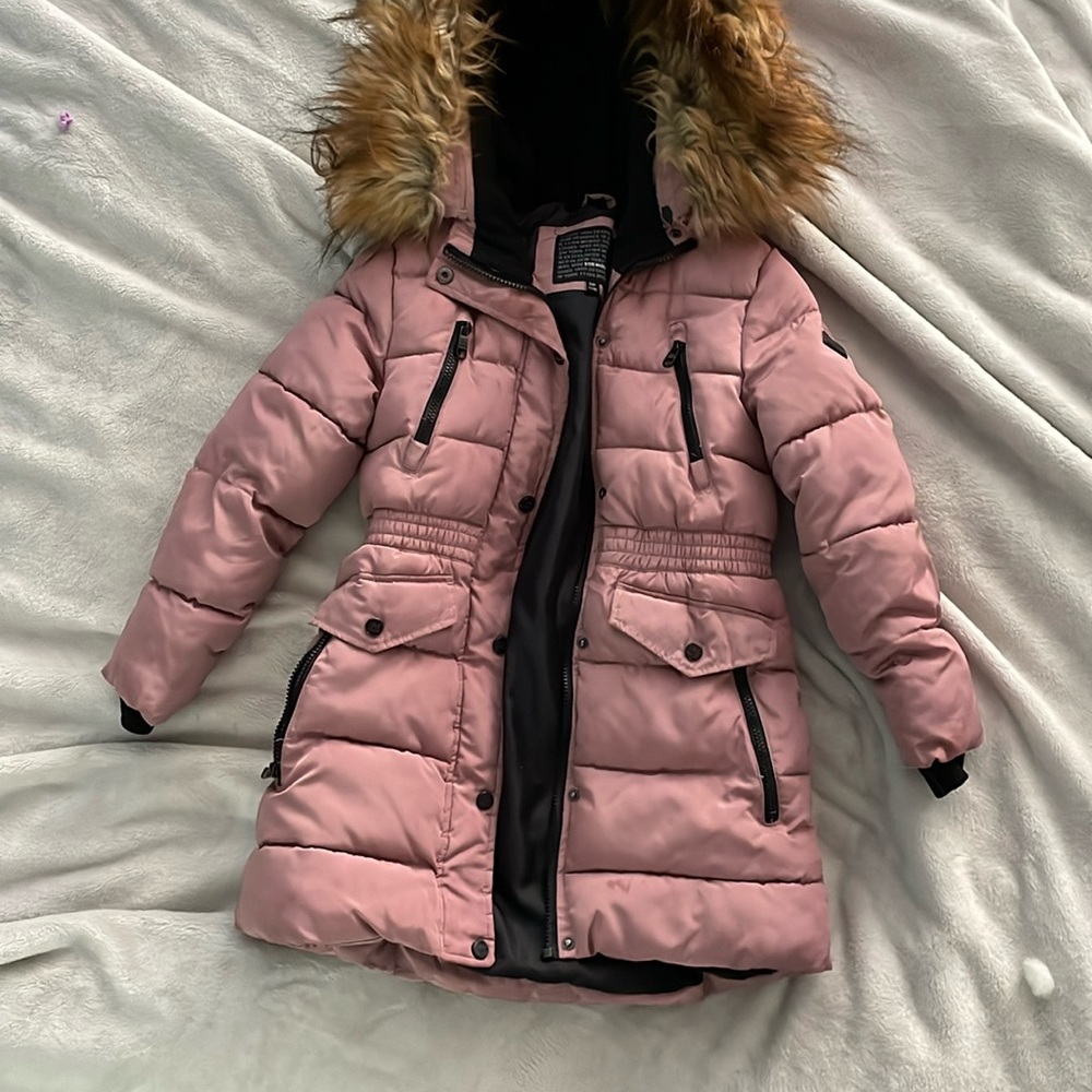 Girl’s Steve Madden Puffy Coat